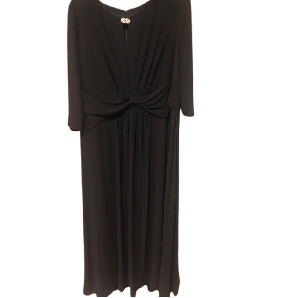 PLUS SIZE floor length evening gown